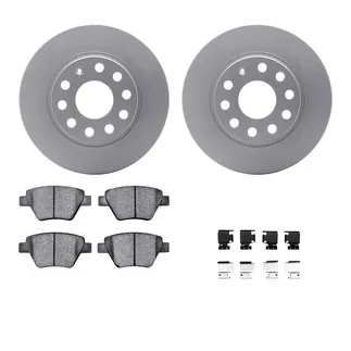 R1 Concepts WDWH1-74044 Brake Rotor- Carbon Coated W/ Ceramic Pads & Hdw